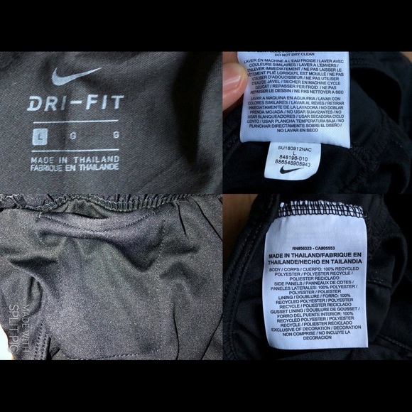 NIKE Dri Fit Gymnastics Shorts Black Large Girl’s - Picture 5 of 14